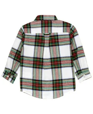 Good Tidings Plaid L/S Button Down Shirt