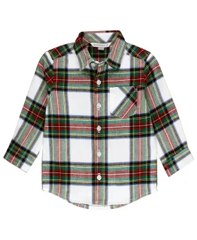 Good Tidings Plaid L/S Button Down Shirt