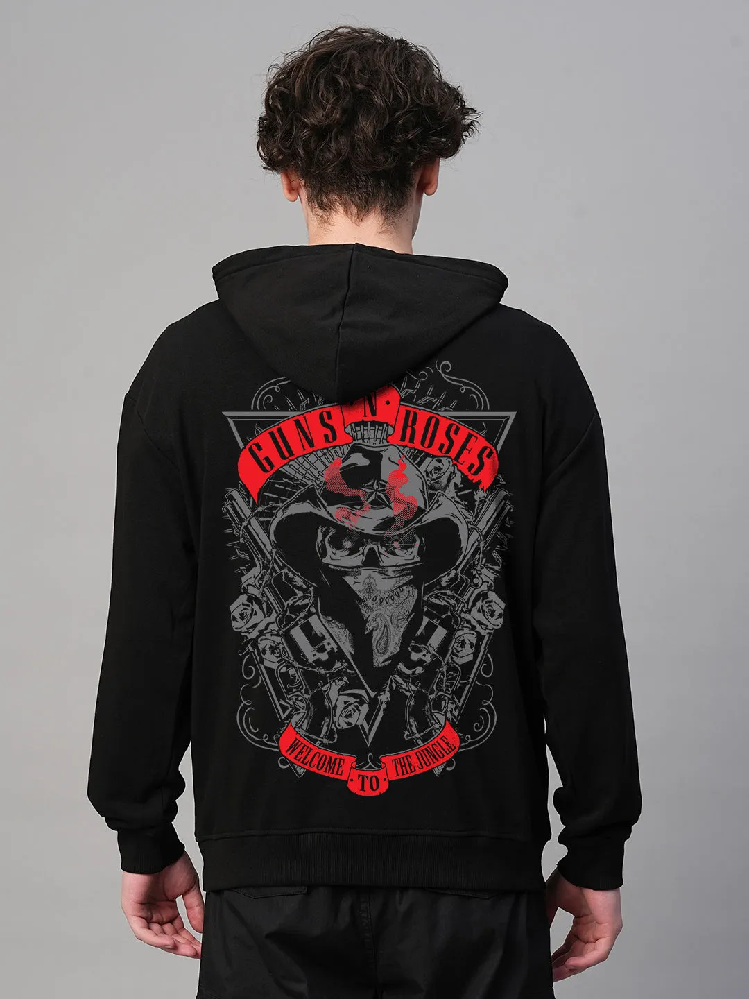 Gunslinger Men Drop Shoulder Premium Terry Hoodie