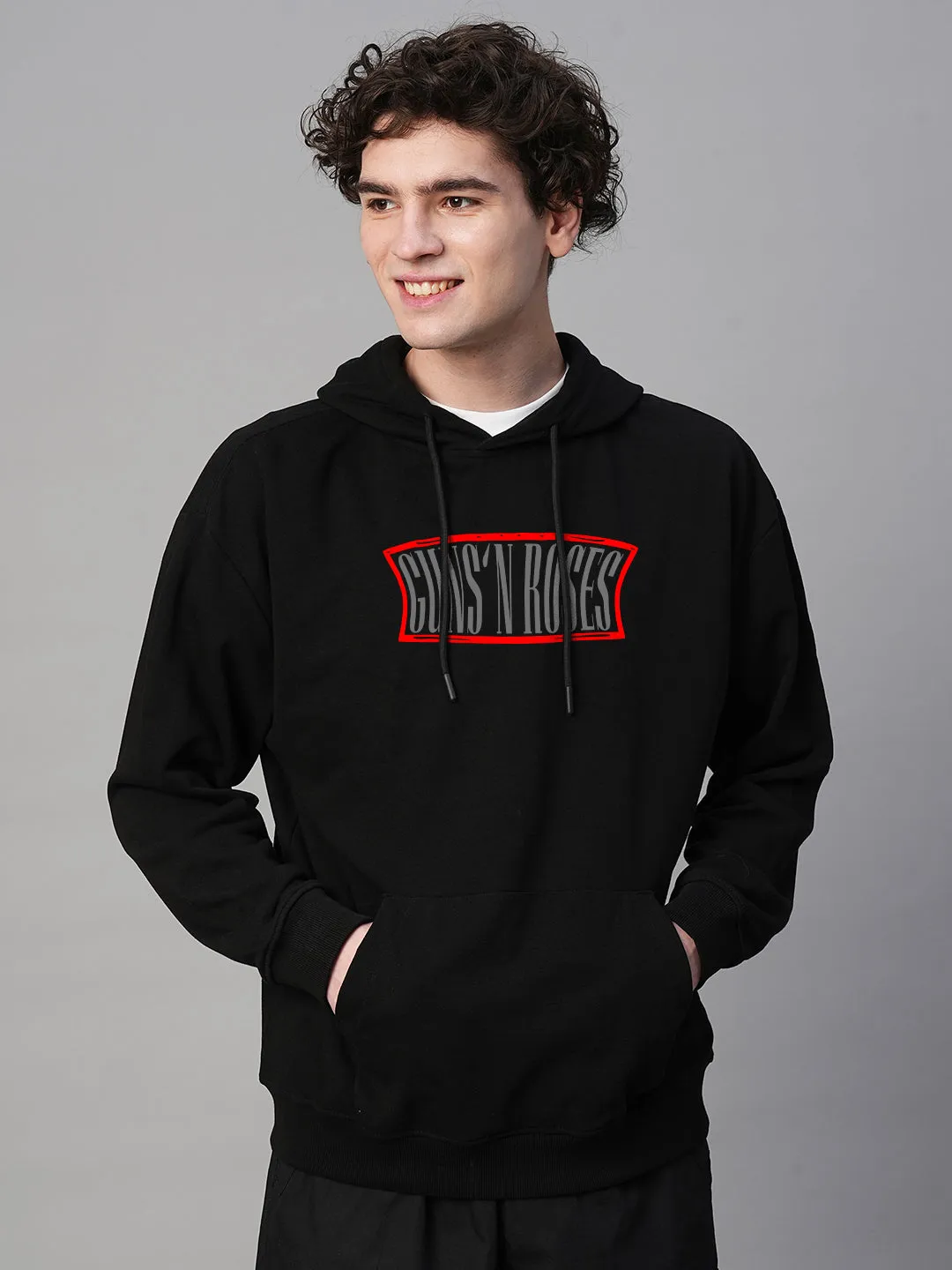 Gunslinger Men Drop Shoulder Premium Terry Hoodie