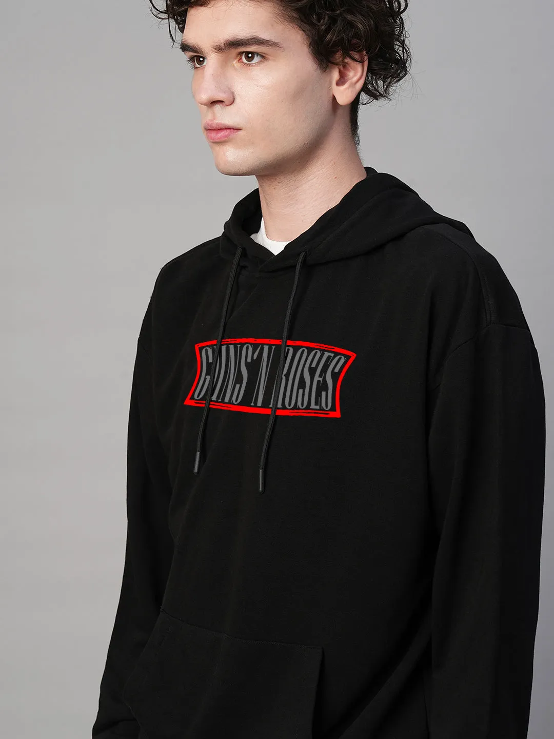 Gunslinger Men Drop Shoulder Premium Terry Hoodie