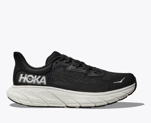 Hoka Women’s Arahi 7 Athletic Shoes-Black/White