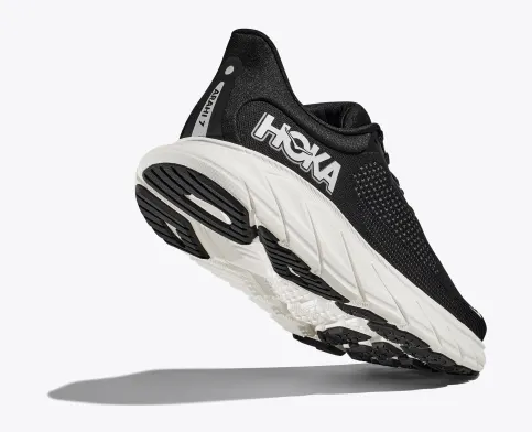 Hoka Women’s Arahi 7 Athletic Shoes-Black/White