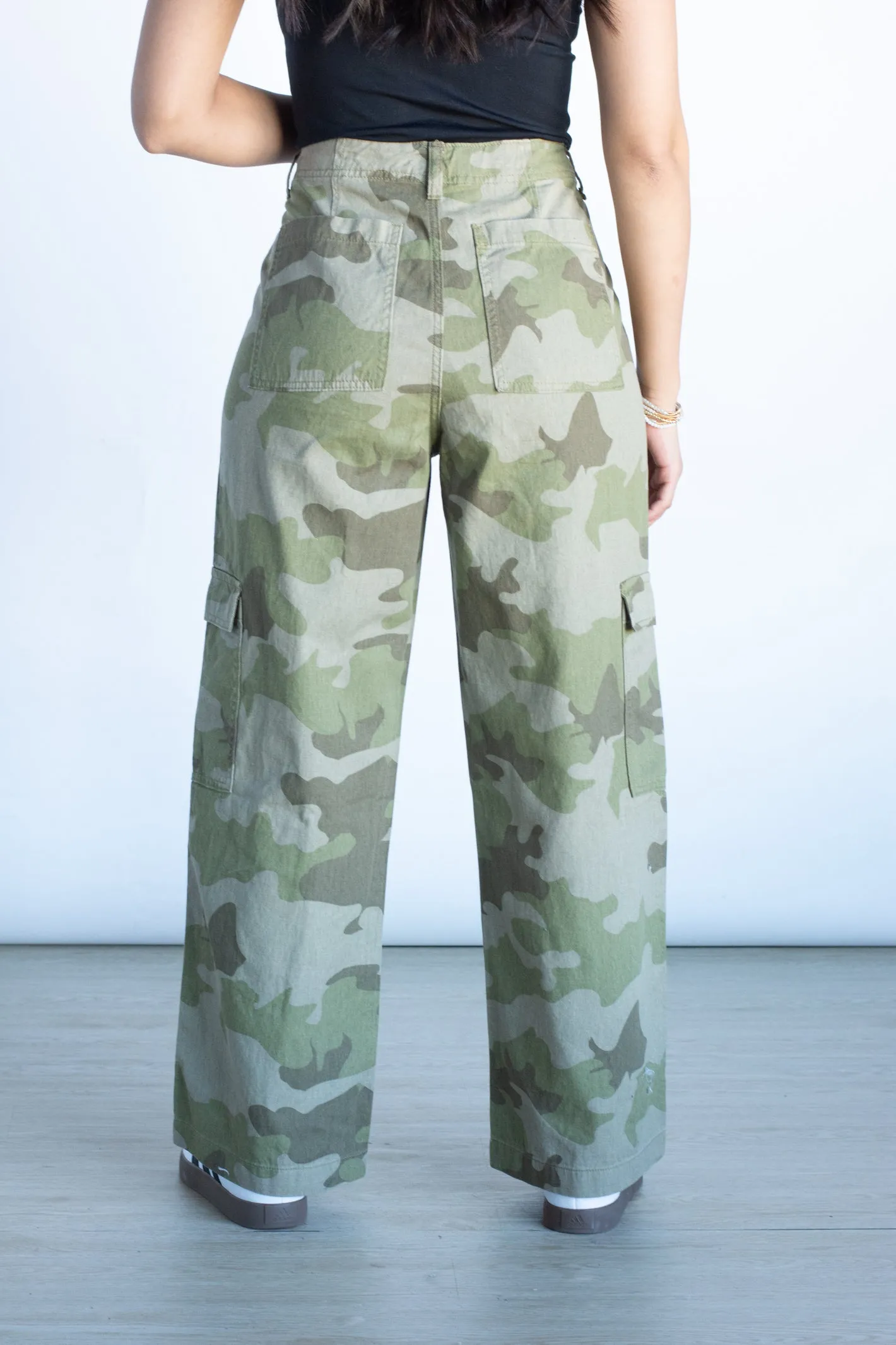 I'll Take You Back Down That Road Camo Cargo Pants