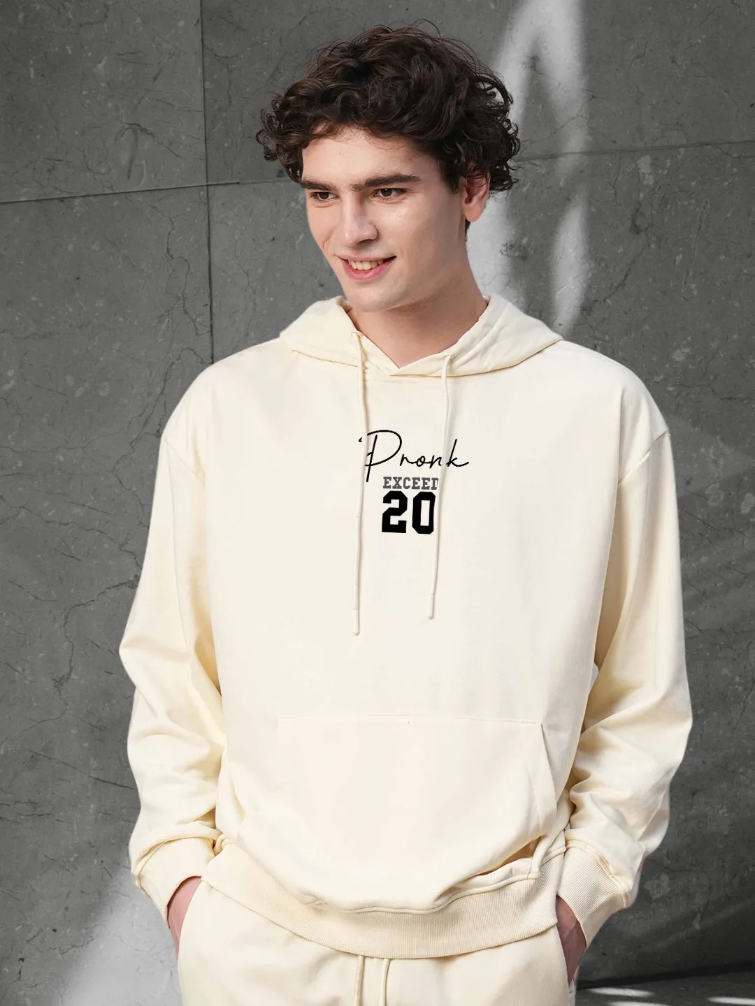 Indie Music Men Drop Shoulder Premium Terry Hoodie