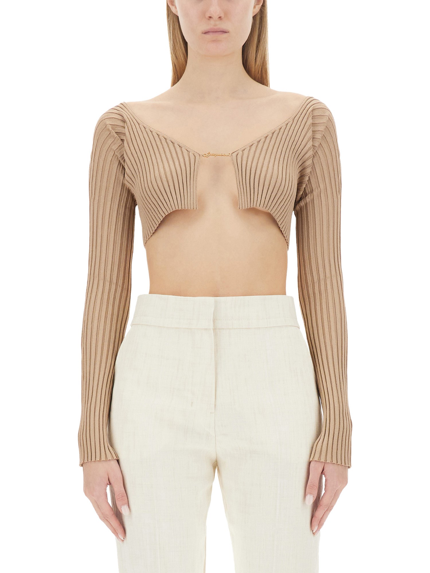 JACQUEMUS    LA MAILLE PRALU CARDIGAN