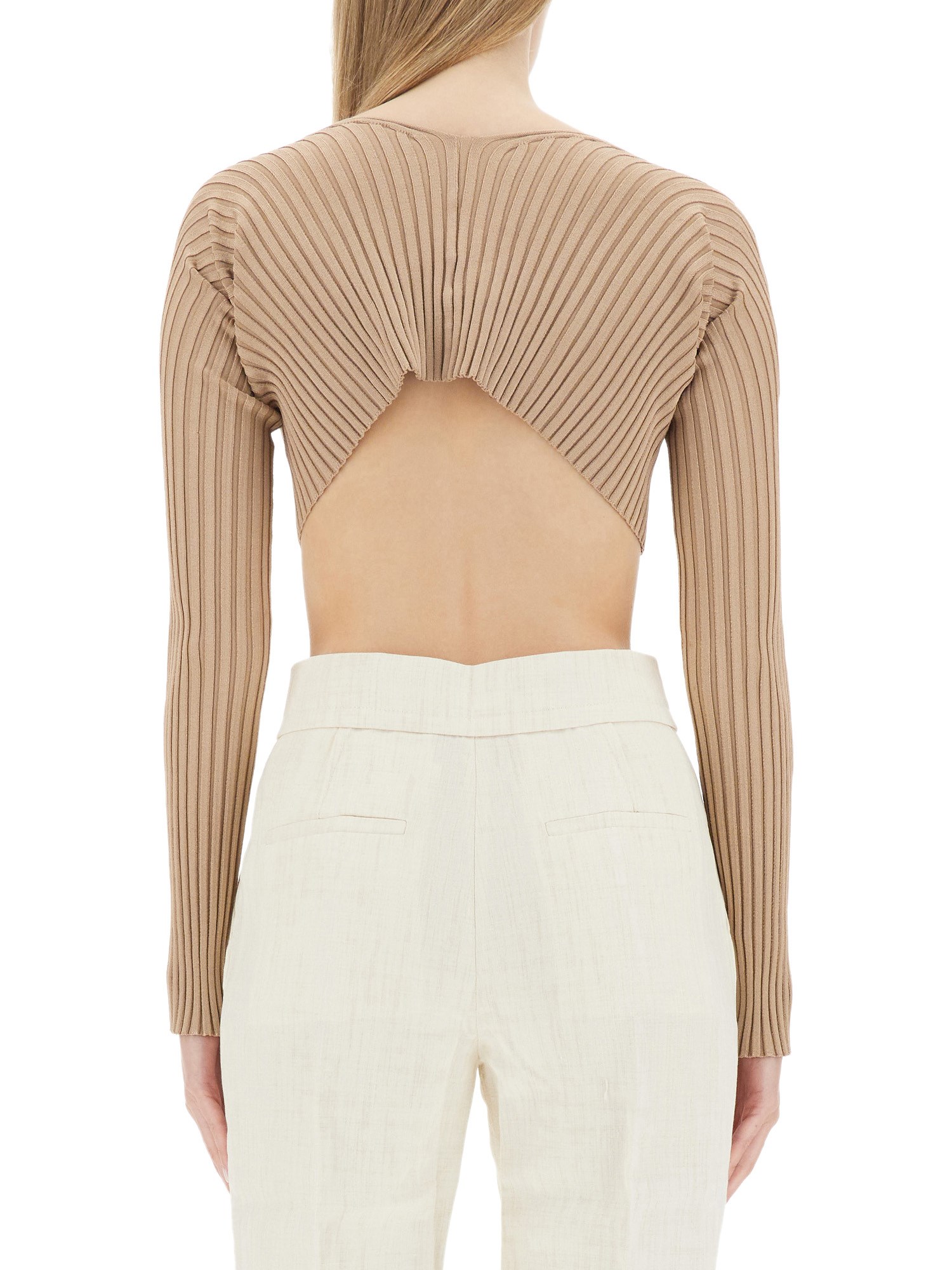 JACQUEMUS    LA MAILLE PRALU CARDIGAN