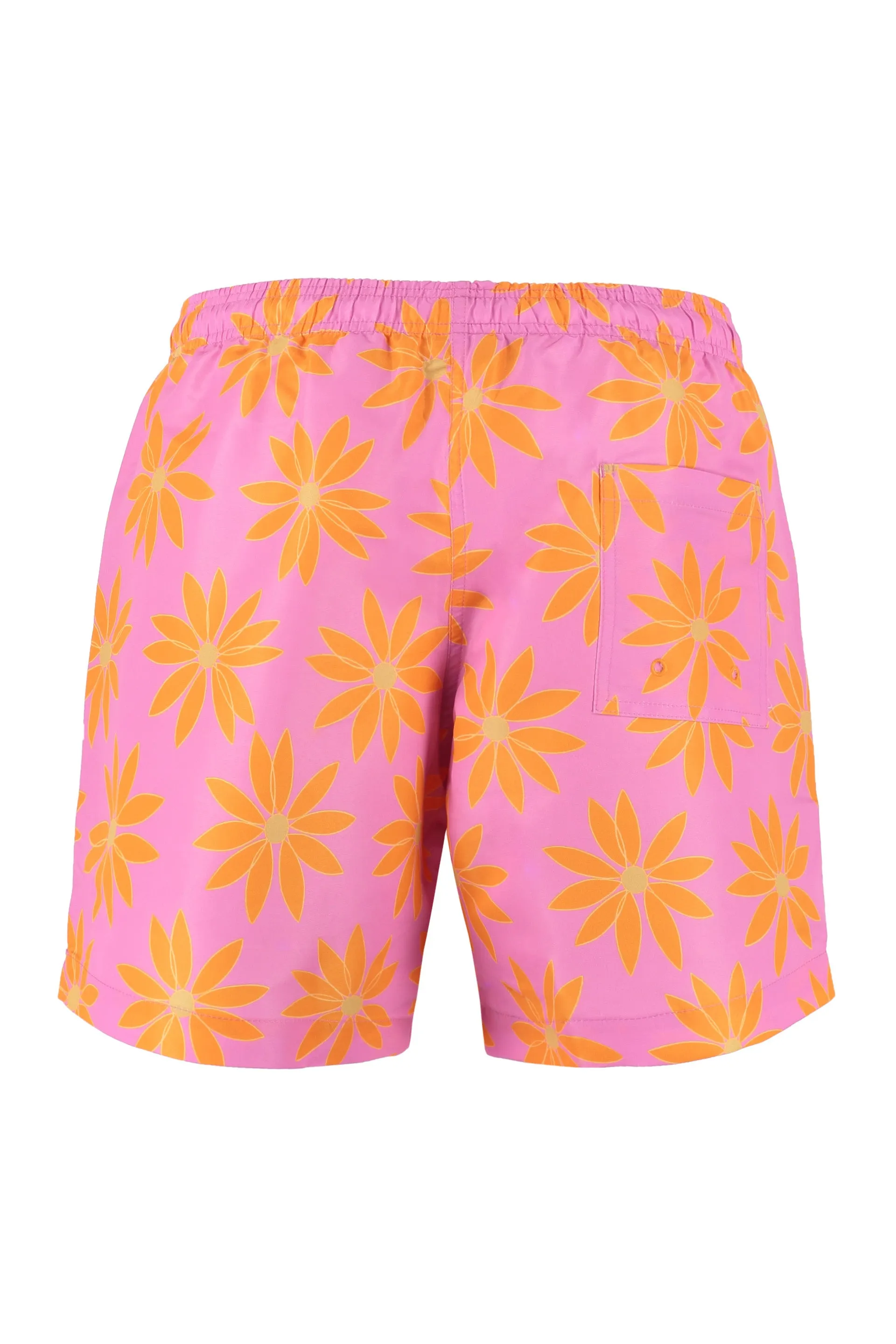 Jacquemus Le Maillot Peinture Floral Printed Swim Shorts