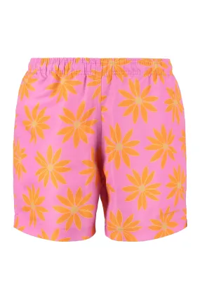 Jacquemus Le Maillot Peinture Floral Printed Swim Shorts