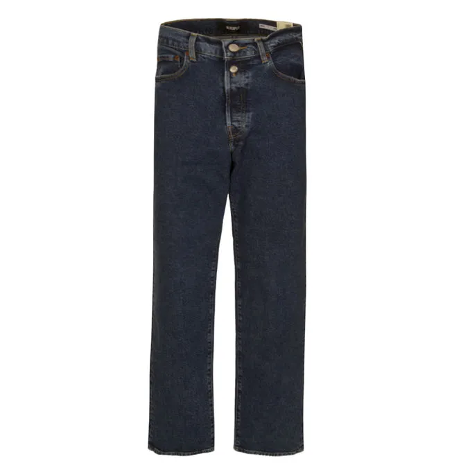 JEANS STRAIGHT COMFORT DENIM Man Dark Blue 