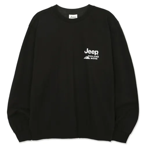 JEEP  |Unisex Street Style Long Sleeves Logo Sweatshirts