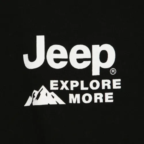 JEEP  |Unisex Street Style Long Sleeves Logo Sweatshirts