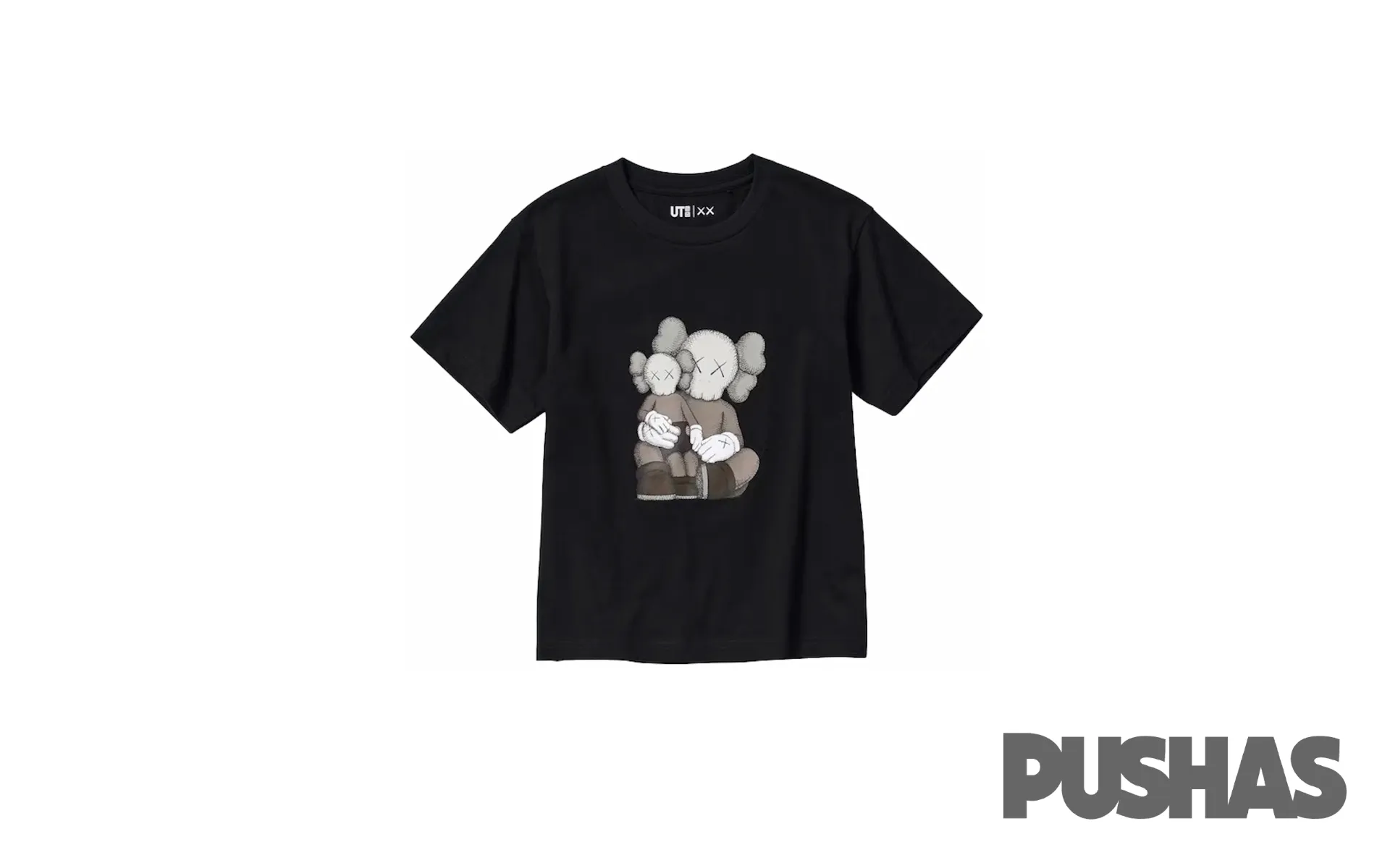 KAWS x Uniqlo Kids UT Short Sleeve Graphic T-shirt (US Sizing) - 'Black'