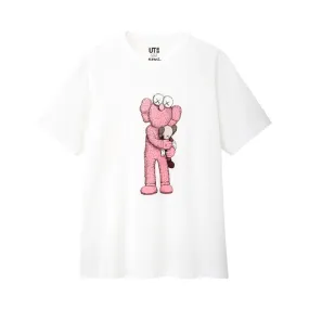 KAWS x Uniqlo Pink BFF Tee