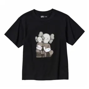 KAWS x Uniqlo Short Sleeve Tee 'Black' (2023)