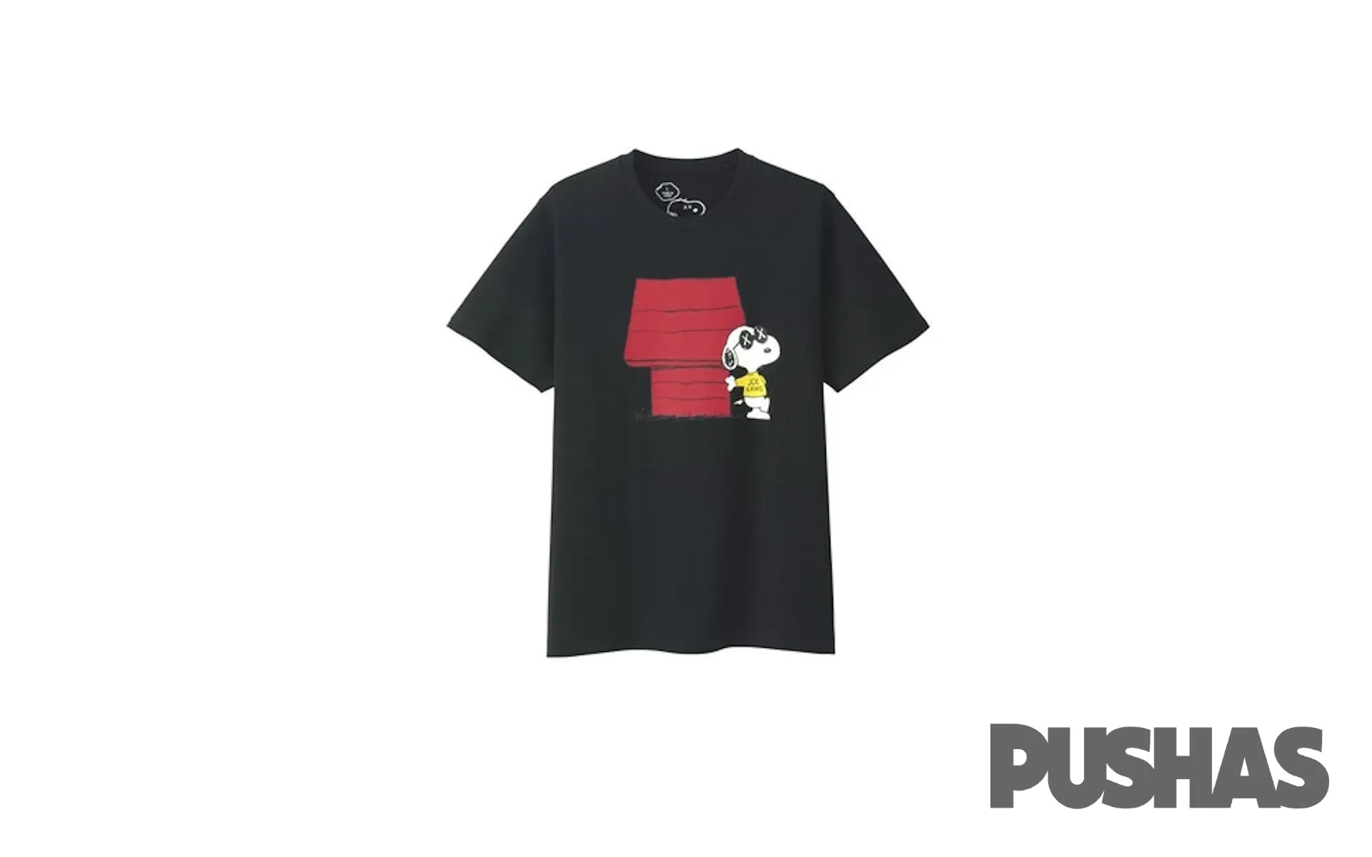 KAWS x Uniqlo x Peanuts Joe Kaws Doghouse T-Shirt 'Black' (2017)