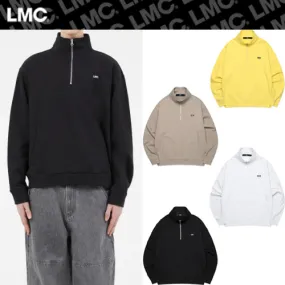 LMC  |Unisex Street Style Long Sleeves Logo Sweatshirts