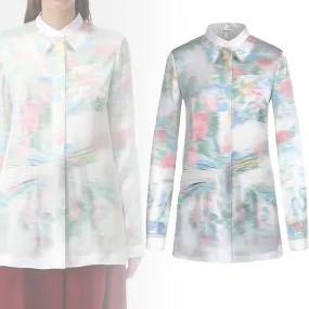 LOEWE  |Silk Long Sleeves Shirts & Blouses