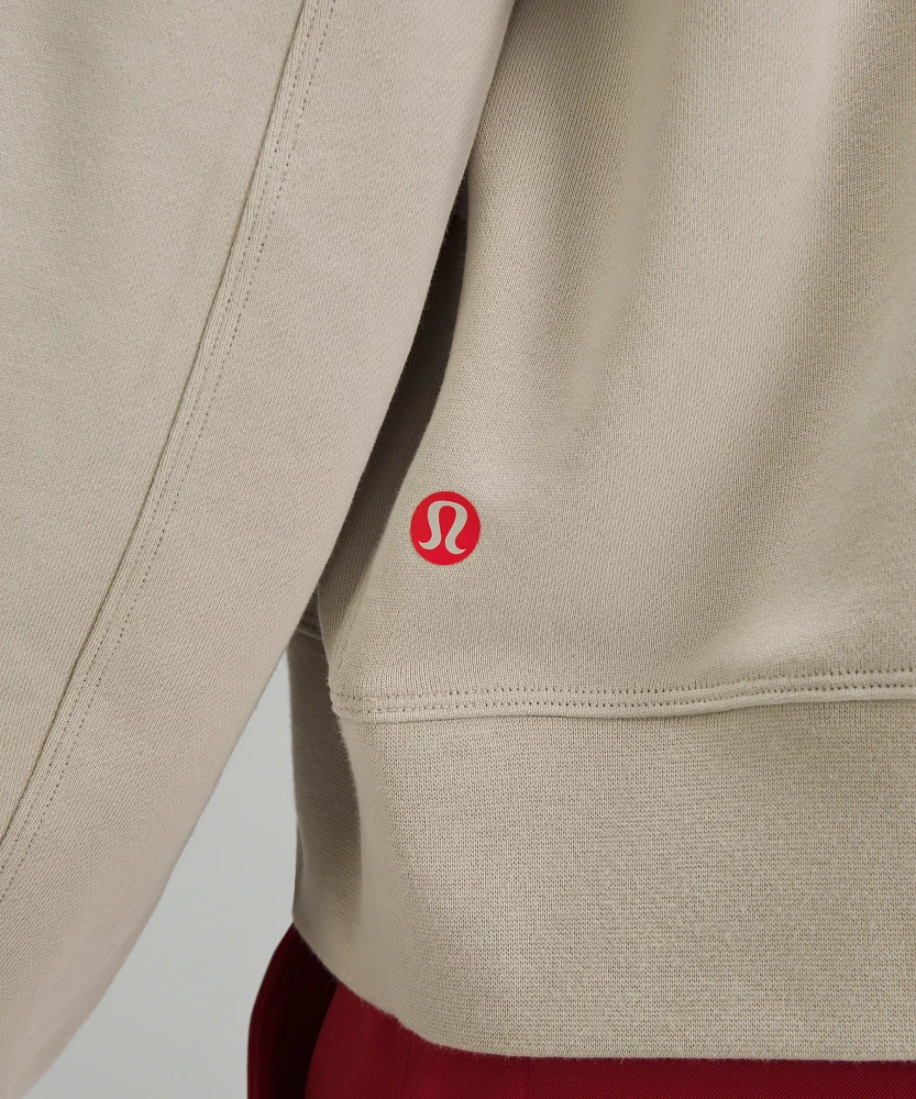 lululemon athletica Team Canada Perfectly Oversized Cropped Crew *CPC Logo | Women's Hoodies & Sweatshirts