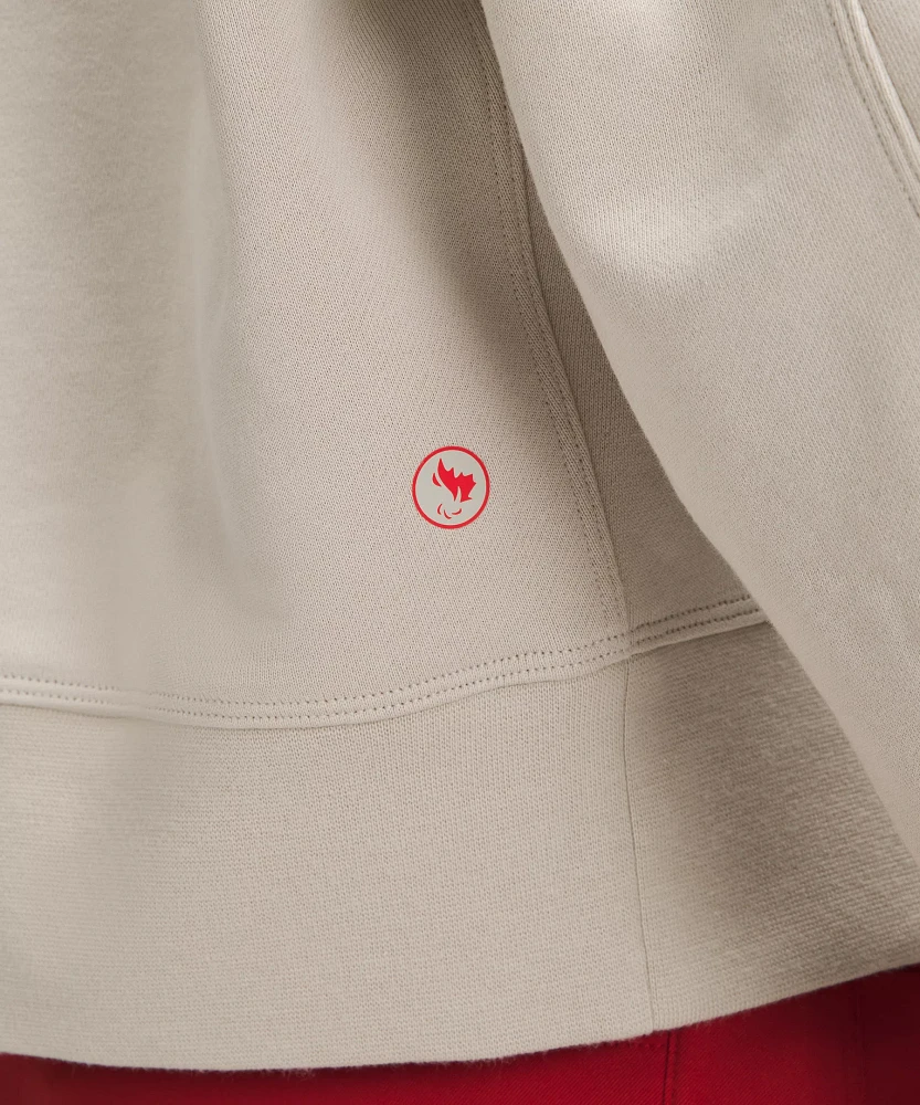 lululemon athletica Team Canada Perfectly Oversized Cropped Crew *CPC Logo | Women's Hoodies & Sweatshirts