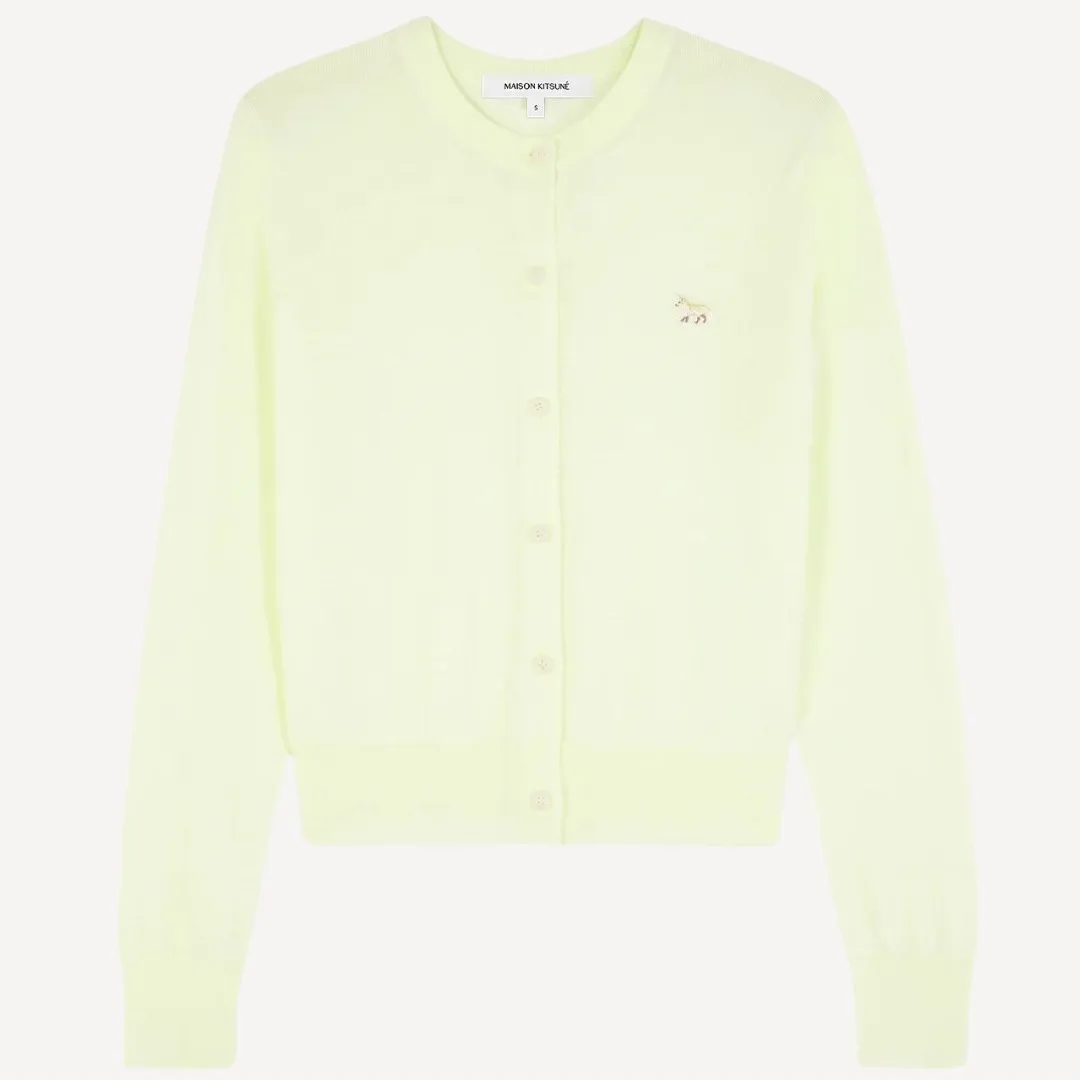 MAISON KITSUNE  |Long Sleeves Plain Cardigans