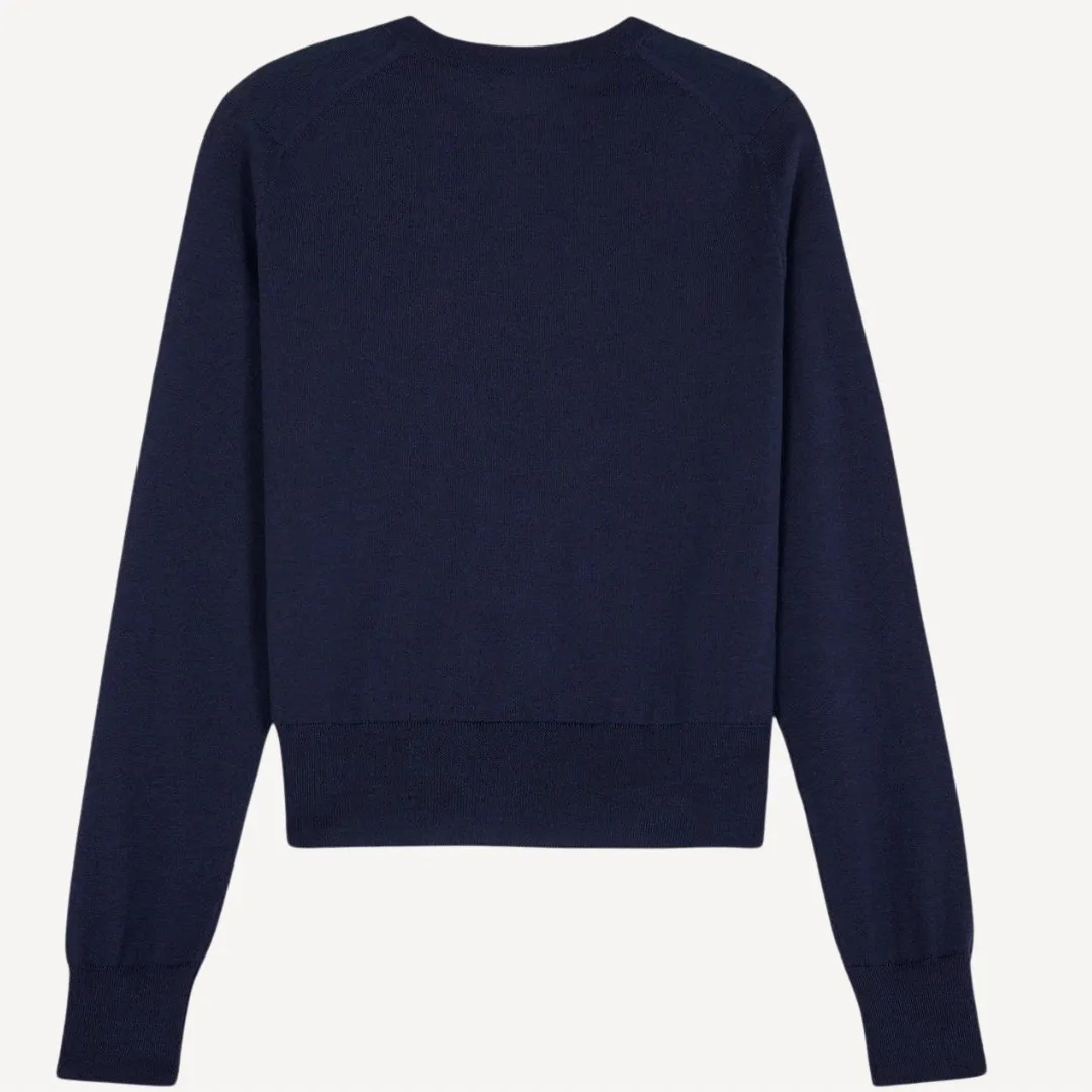 MAISON KITSUNE  |Long Sleeves Plain Cardigans