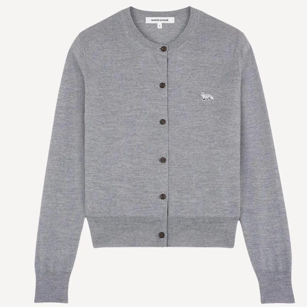 MAISON KITSUNE  |Long Sleeves Plain Cardigans