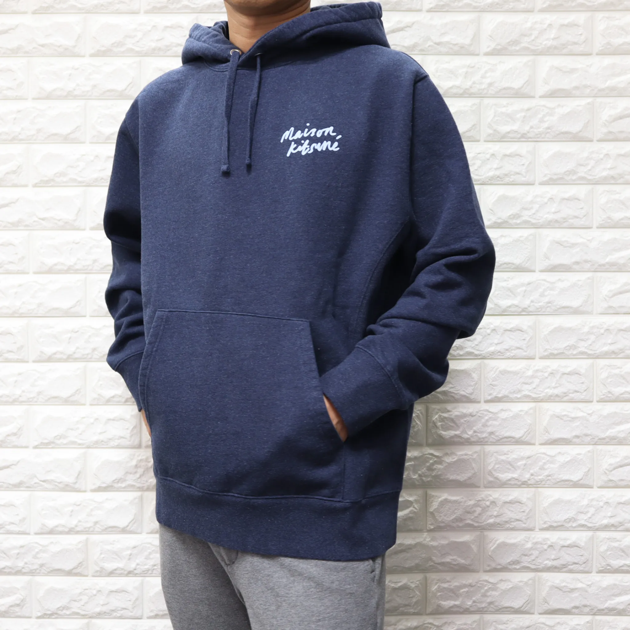 MAISON KITSUNE  |Pullovers Sweat Street Style Long Sleeves Plain Cotton