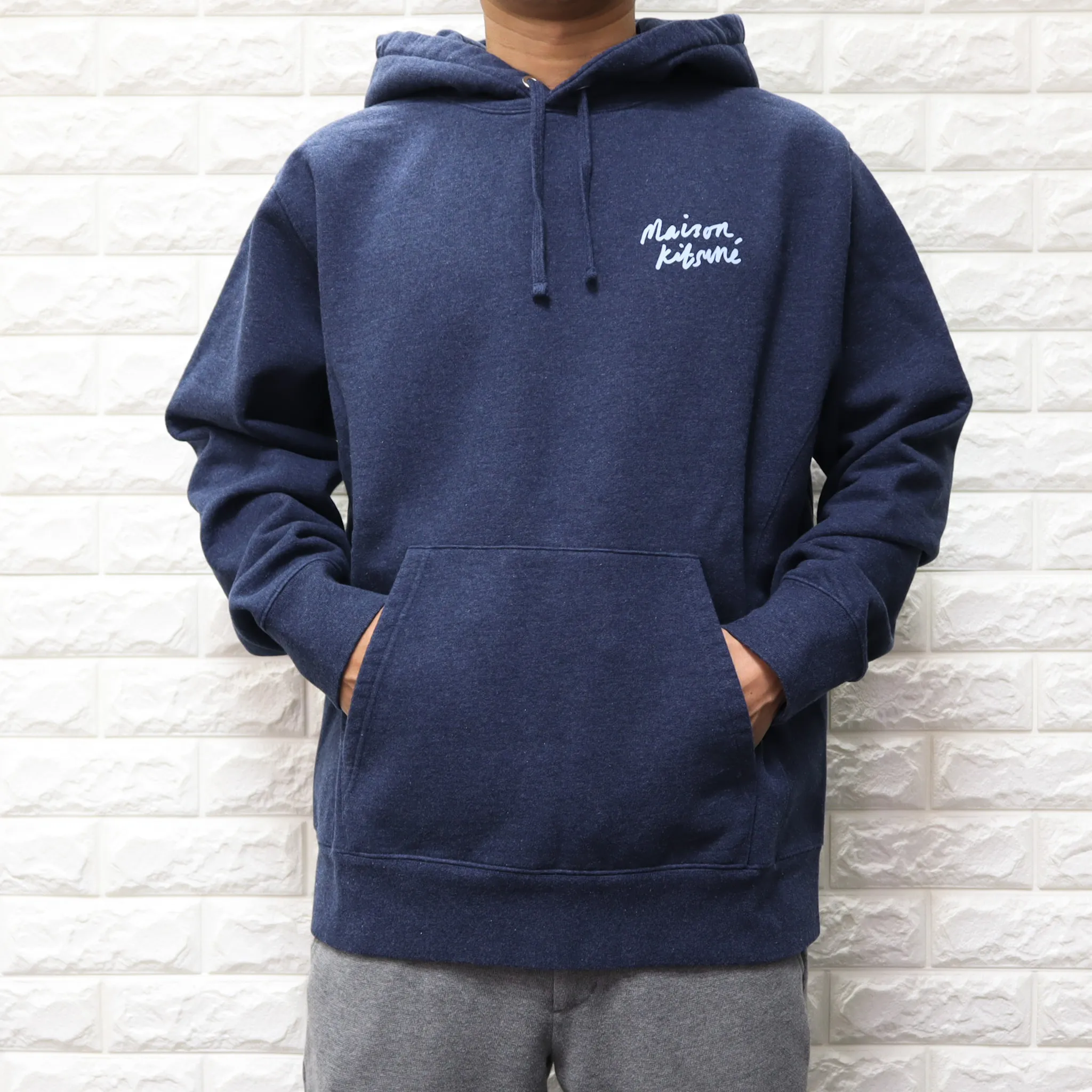 MAISON KITSUNE  |Pullovers Sweat Street Style Long Sleeves Plain Cotton