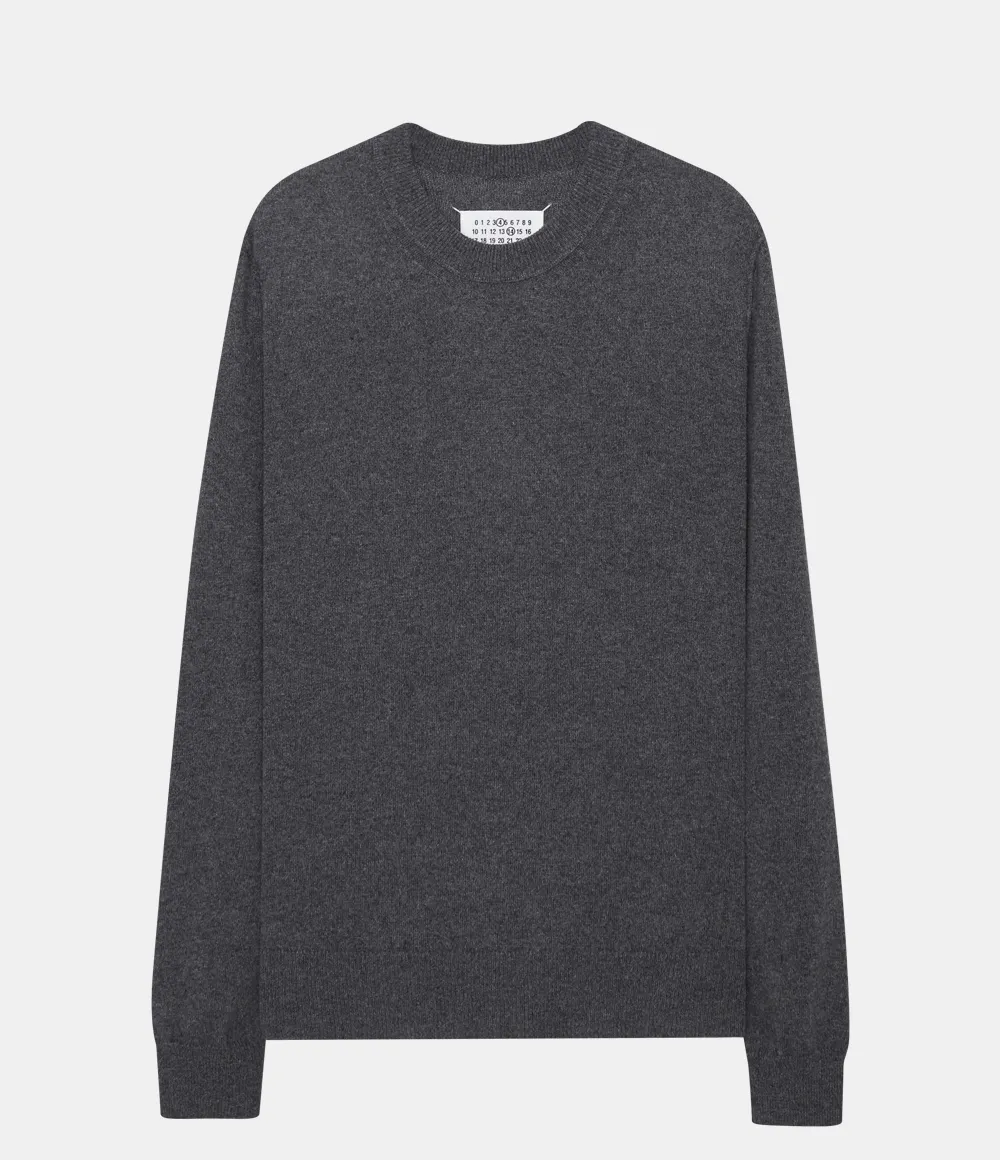 Maison Margiela  |Crew Neck Pullovers Unisex Cashmere Street Style