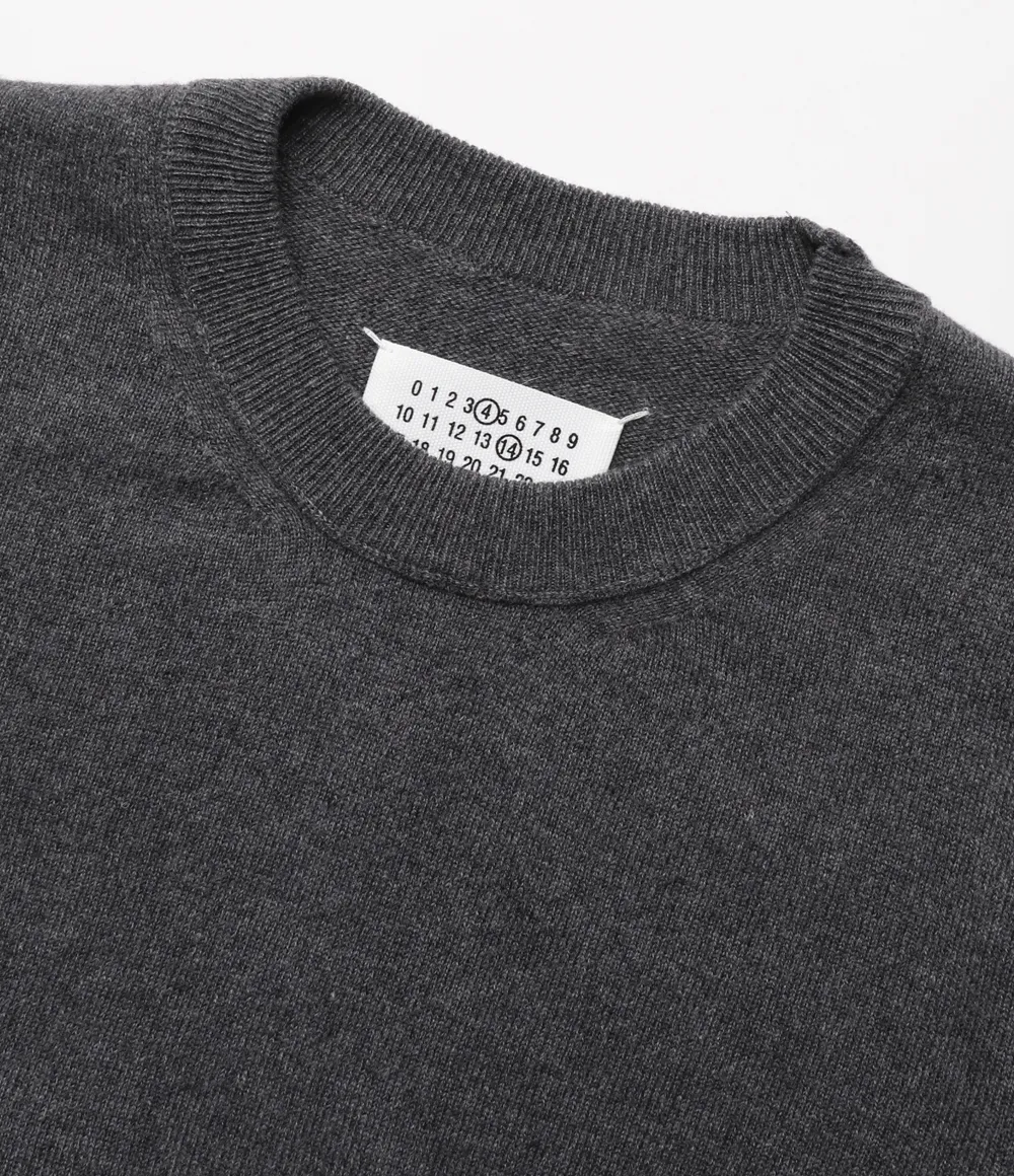 Maison Margiela  |Crew Neck Pullovers Unisex Cashmere Street Style