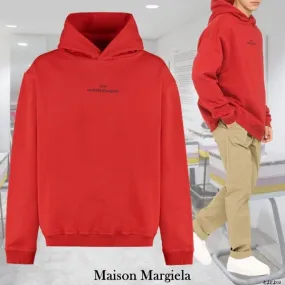 Maison Margiela  |Pullovers Unisex Street Style Long Sleeves Plain Cotton Logo