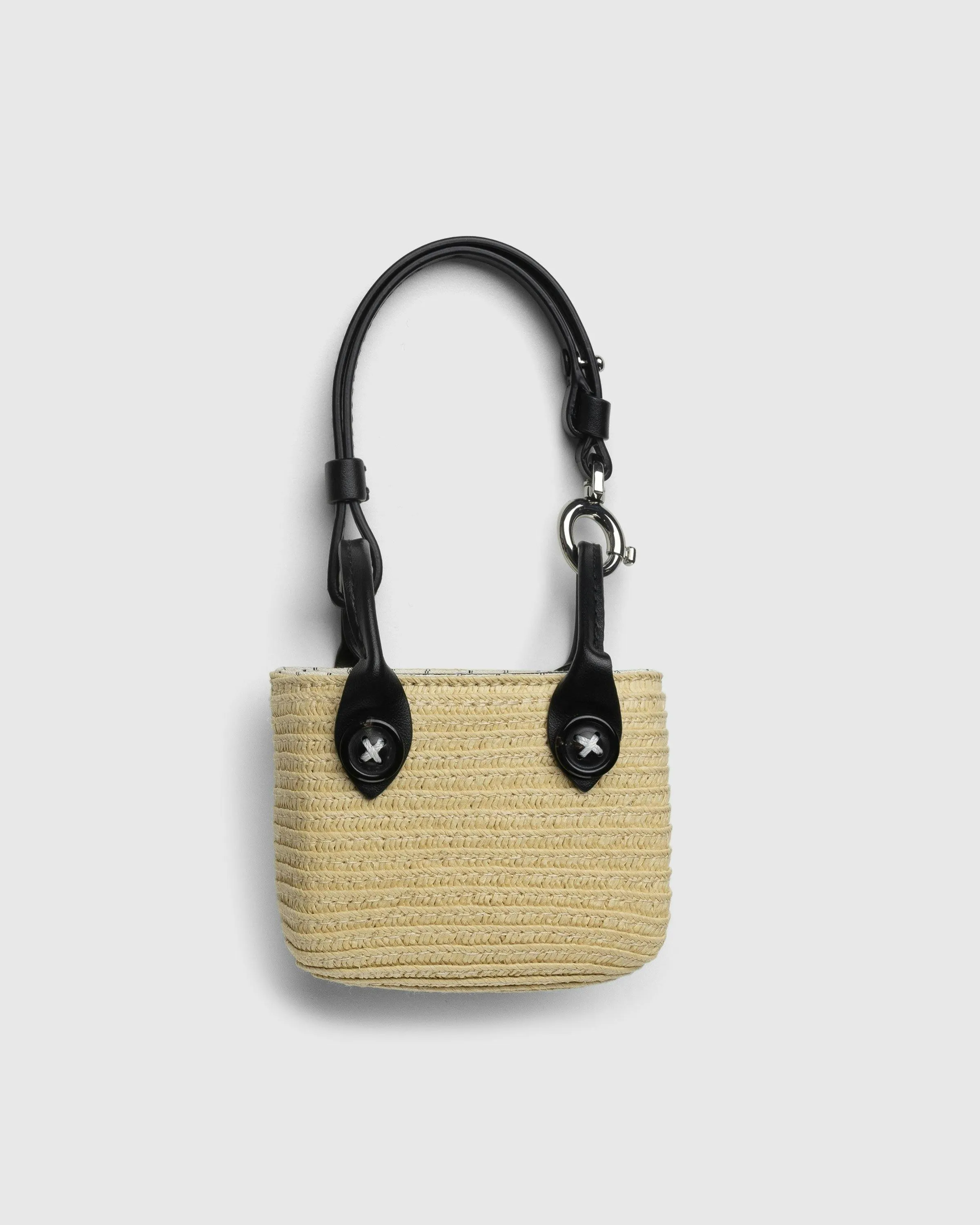 Maison Margiela – Raffia Tote Bag Natural/White | Highsnobiety Shop