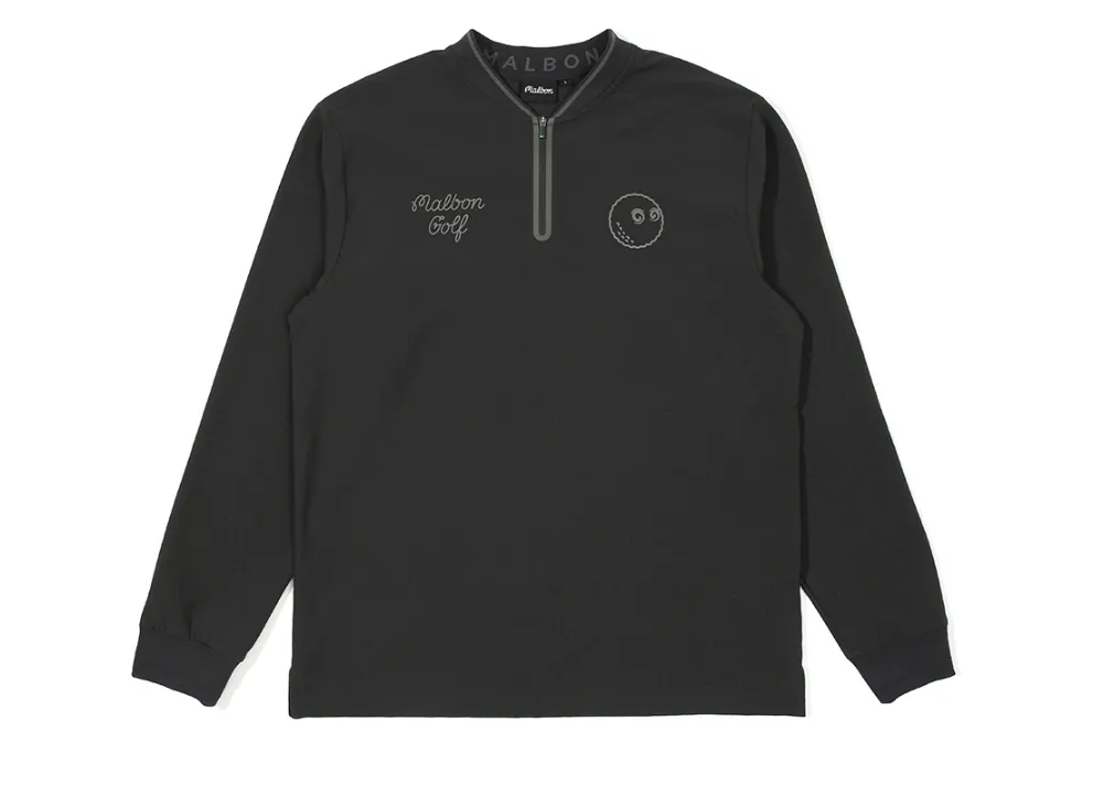 Malbon Golf  |Street Style Long Sleeves Plain Long Sleeve T-shirt Logo