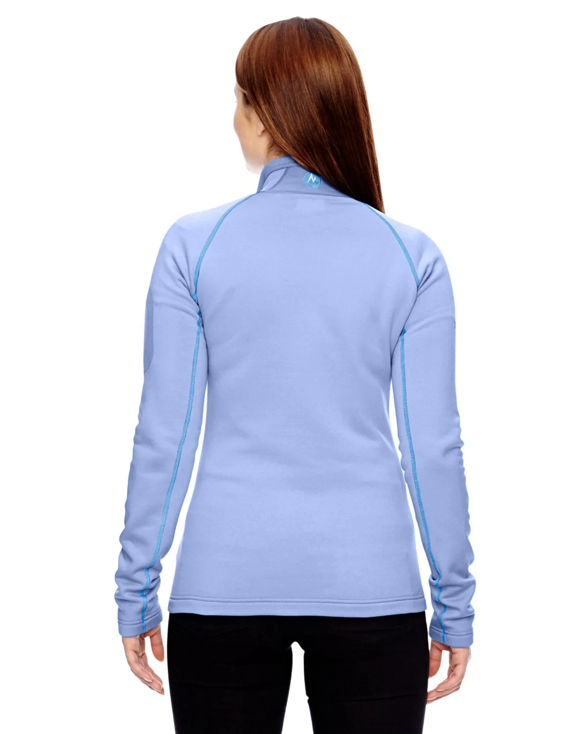 Marmot Ladies Stretch Fleece Half Zip 89610 Blue Moon