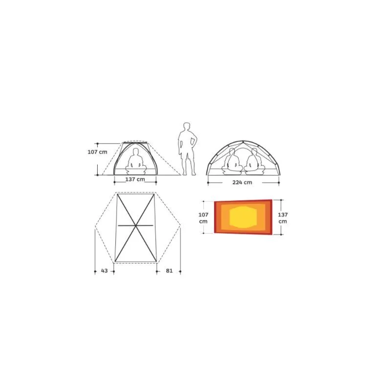 Marmot  Vapor 2P - Tenda da campeggio