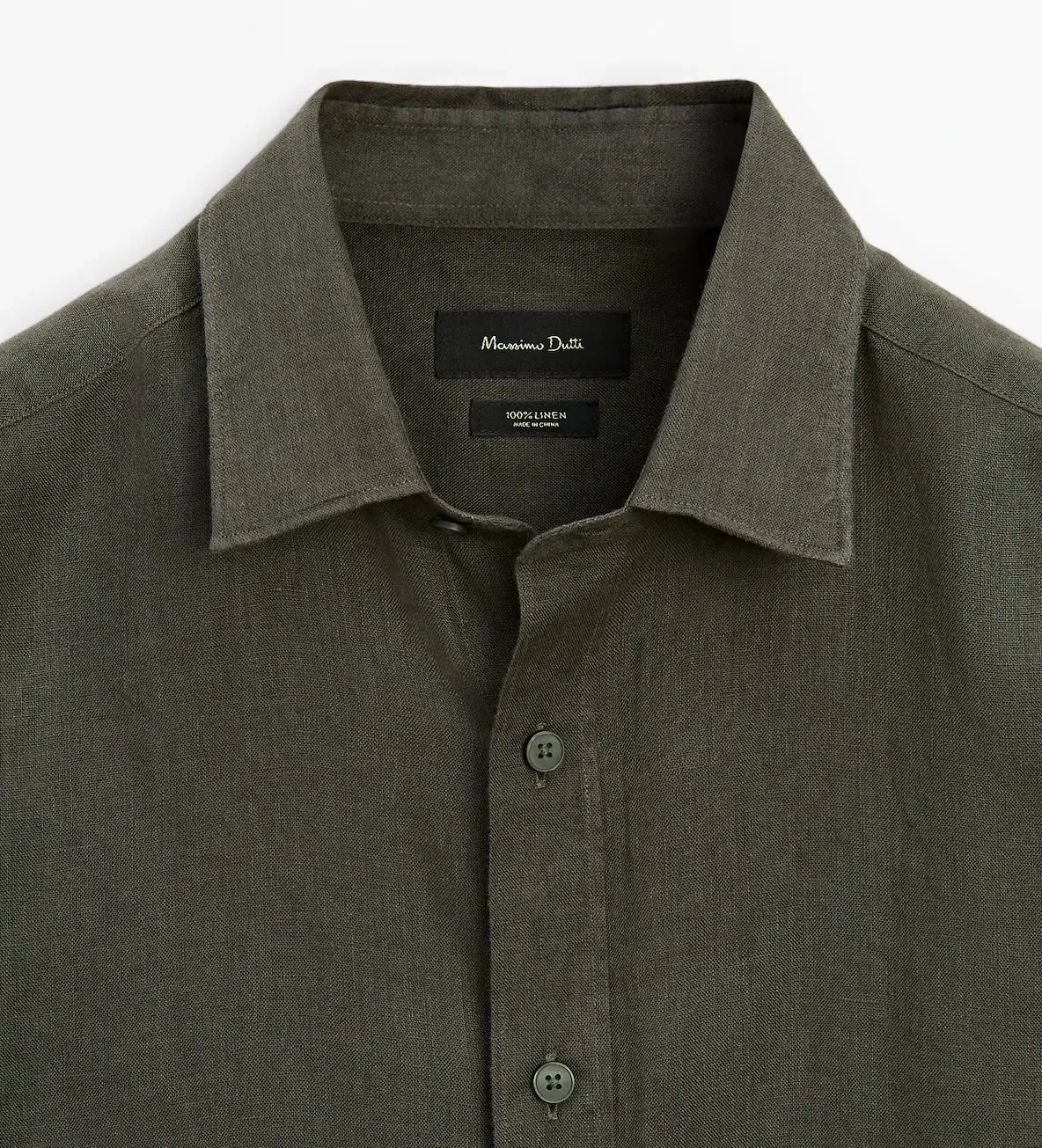 Massimo Dutti  |Linen Long Sleeves Shirts