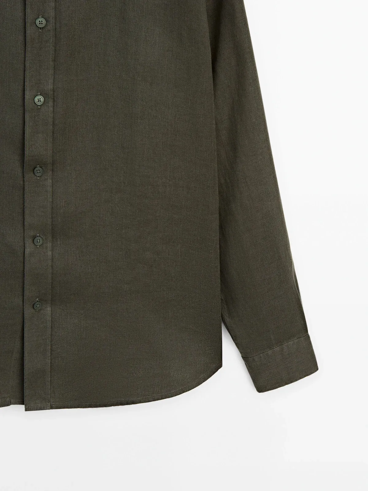 Massimo Dutti  |Linen Long Sleeves Shirts