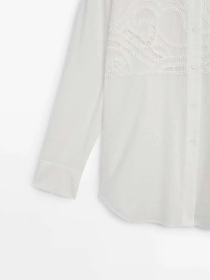 Massimo Dutti  |Long Sleeves Shirts & Blouses