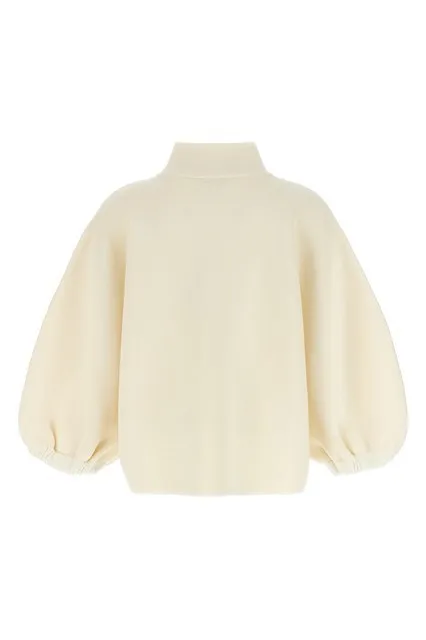 MaxMara  |Wool Long Sleeves Plain Cardigans