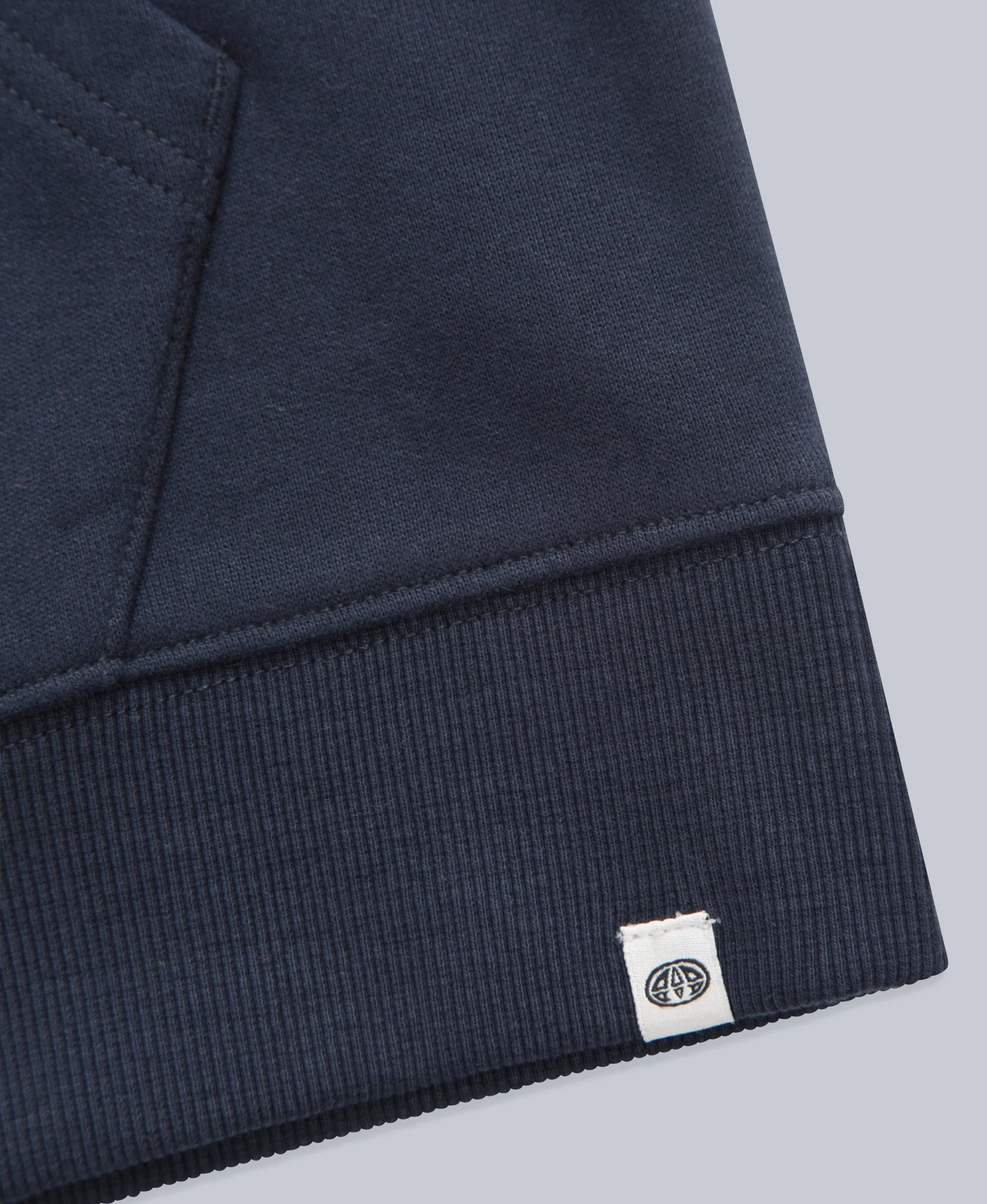 Maya Womens Full-Zip Hoodie - Navy