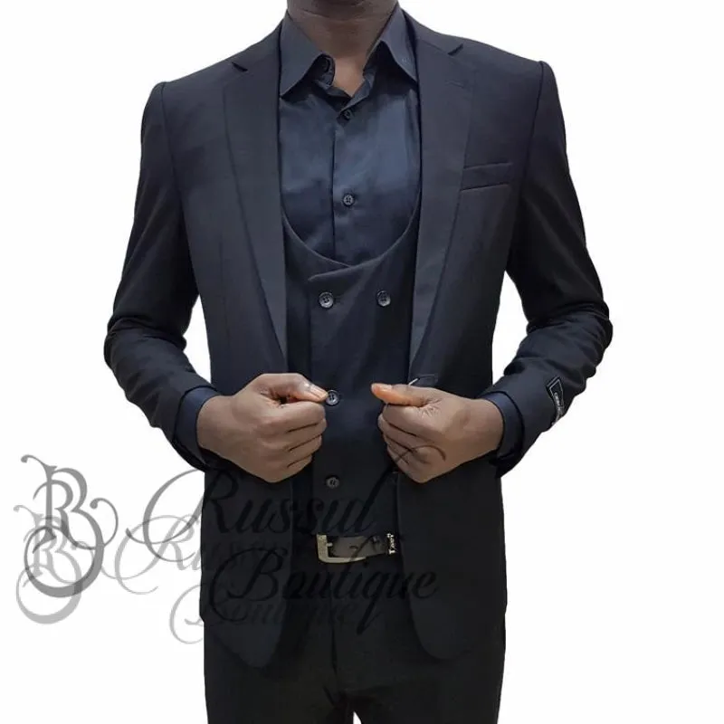 Men's 3-piece business Suit | Black