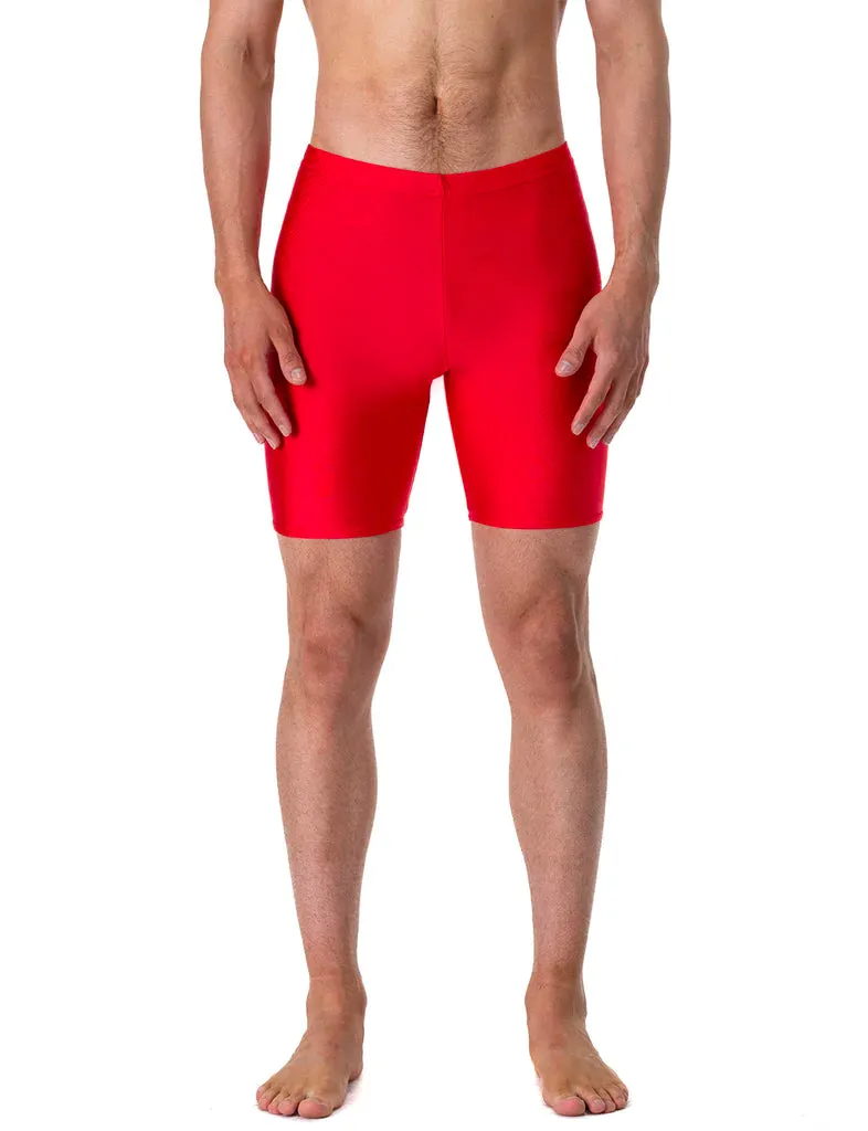 MENS BIKE SHORTS - RED