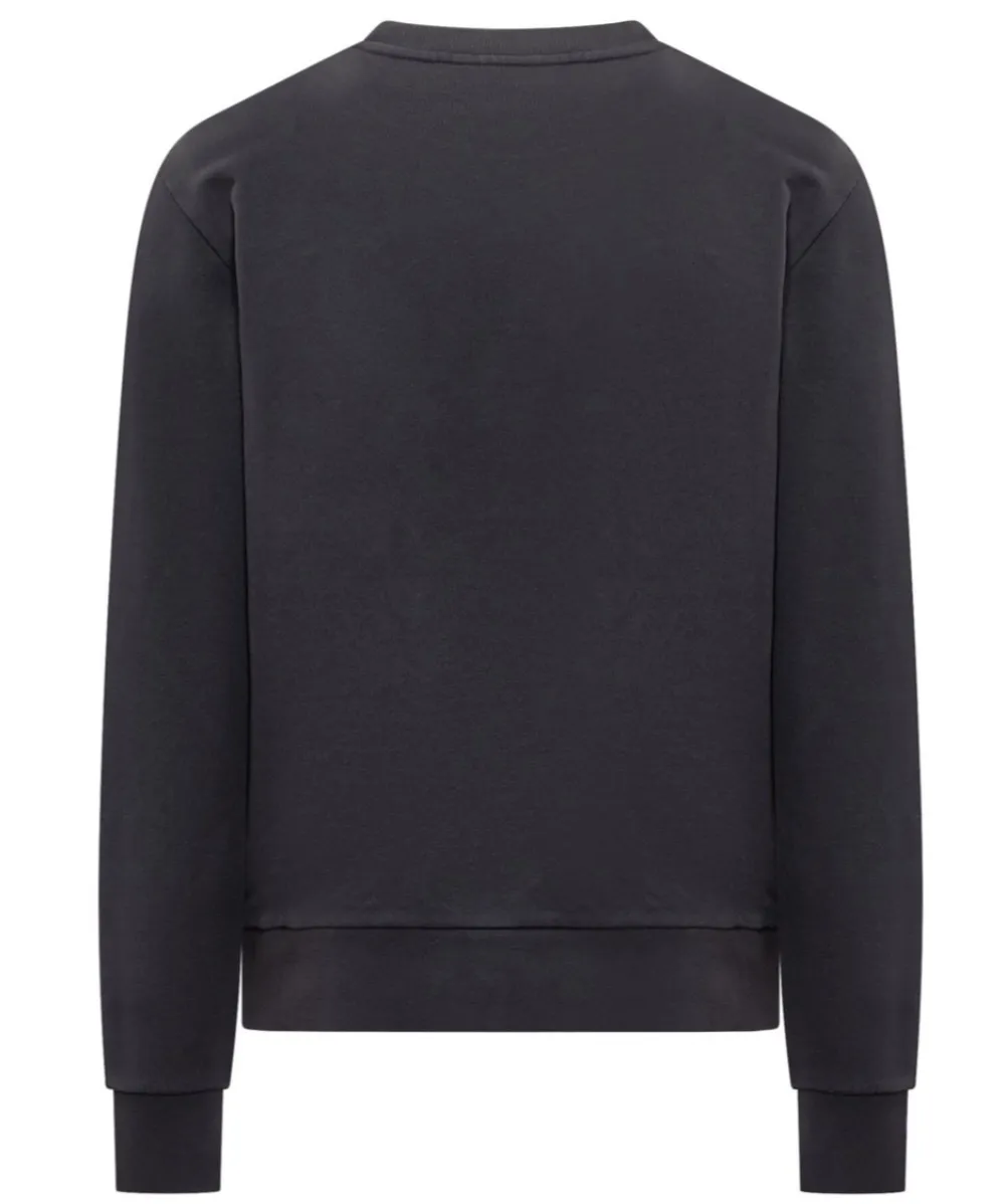 MONCLER  |Long Sleeves Cotton Logo Sweatshirts