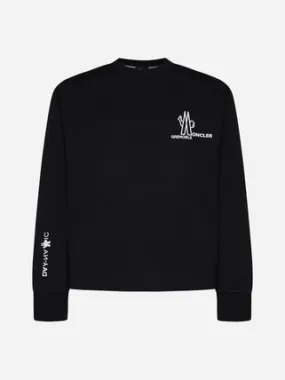 MONCLER  |Unisex Long Sleeves Logo Sweatshirts