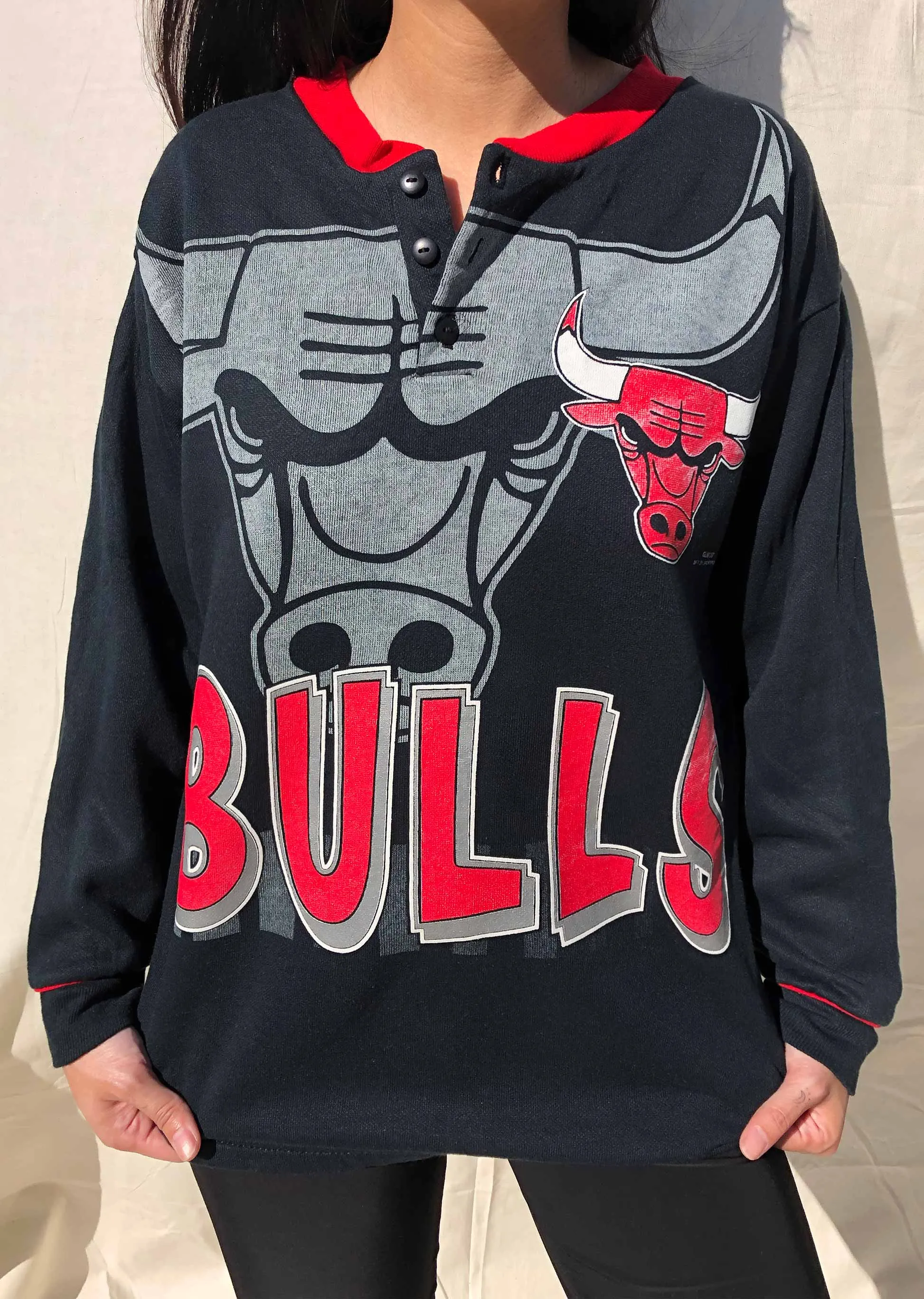 NBA 90s Chicago Bulls Sweater (S)