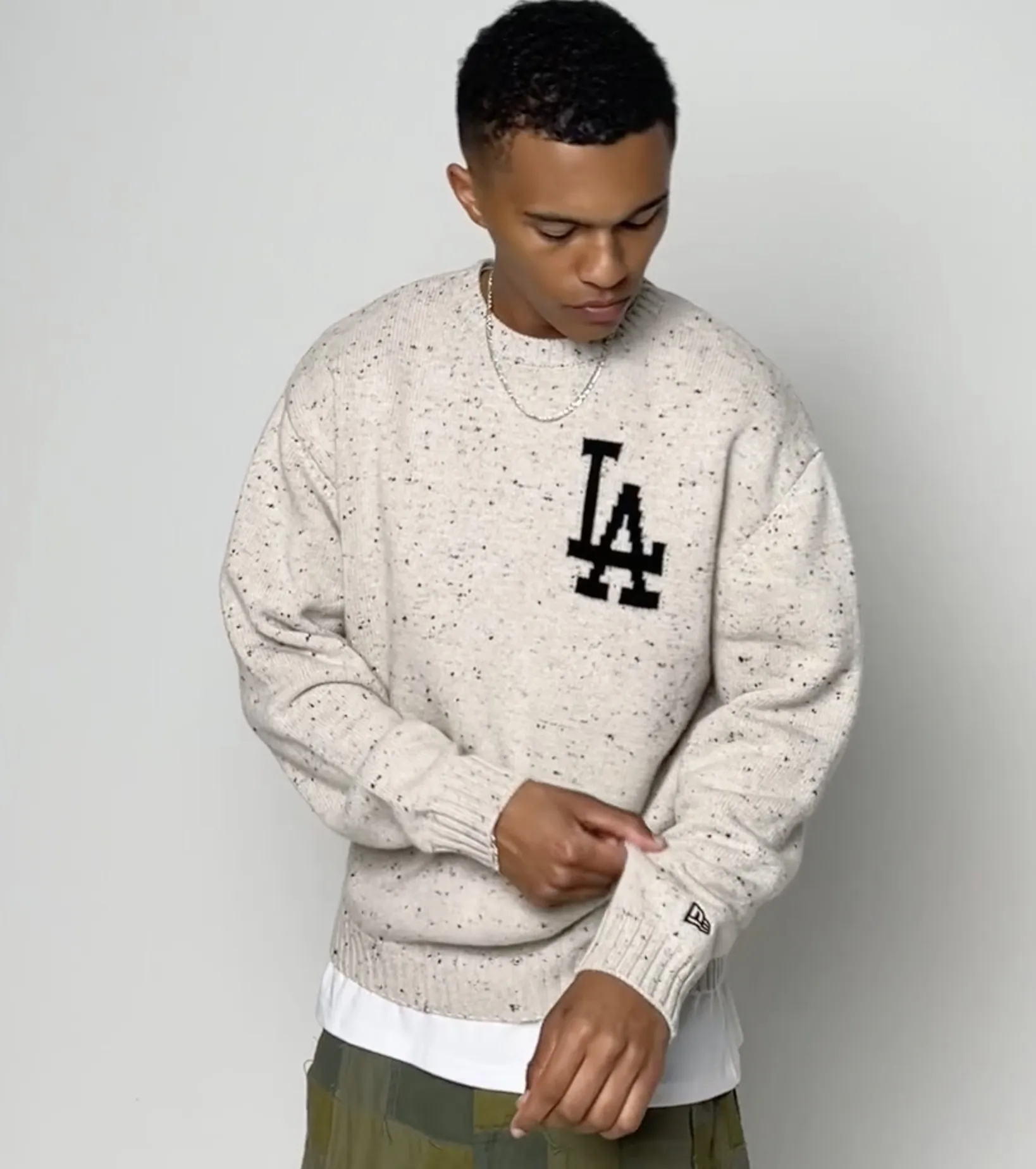 New Era  |Long Sleeves Logo Sweaters