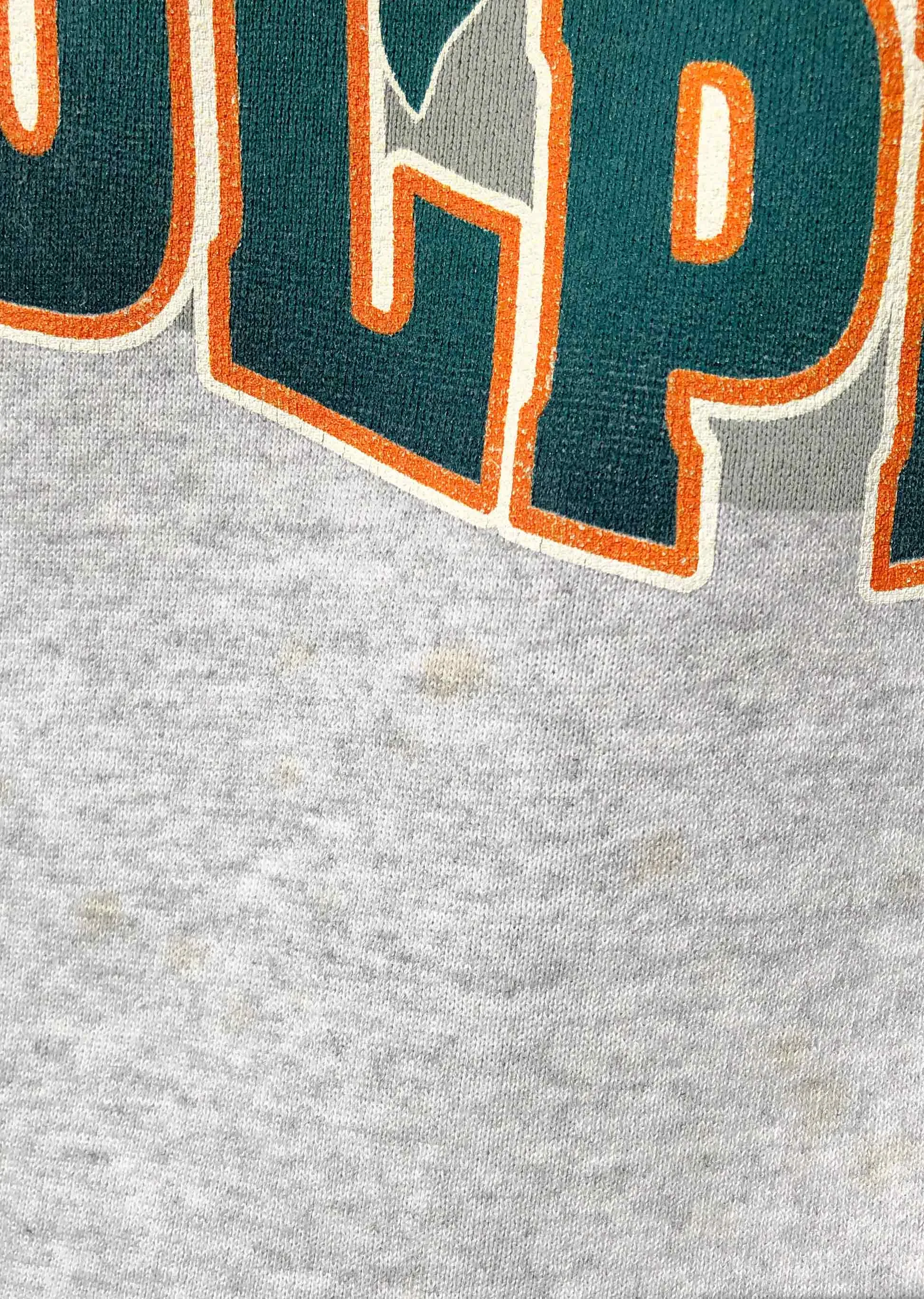 NFL '95 Miami Dolphins Sweater Grey (L)