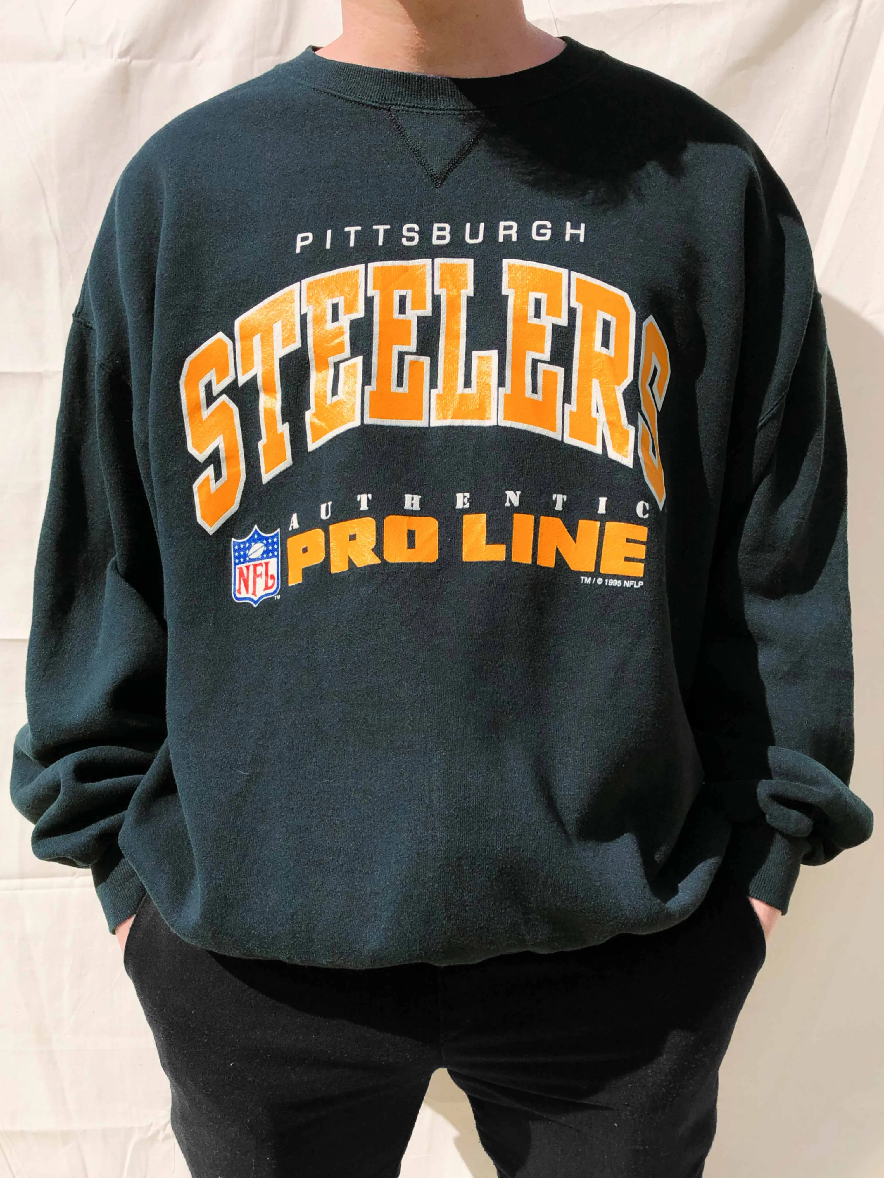 NFL Pittsburgh Steelers Sweater Forest Green (XXL)