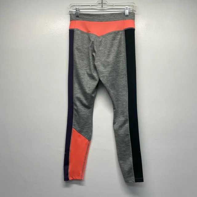 Nike Dri-FIT Size M Women's Gray-Multi Color Block Leggings Activewear Pants